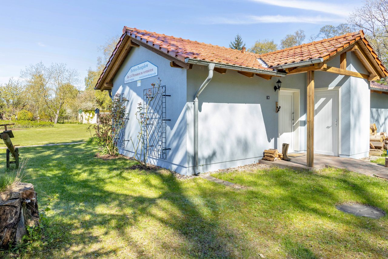 Bungalow mit Garten, Bungalow am Haussee in Himmelpfort, Brandenburg