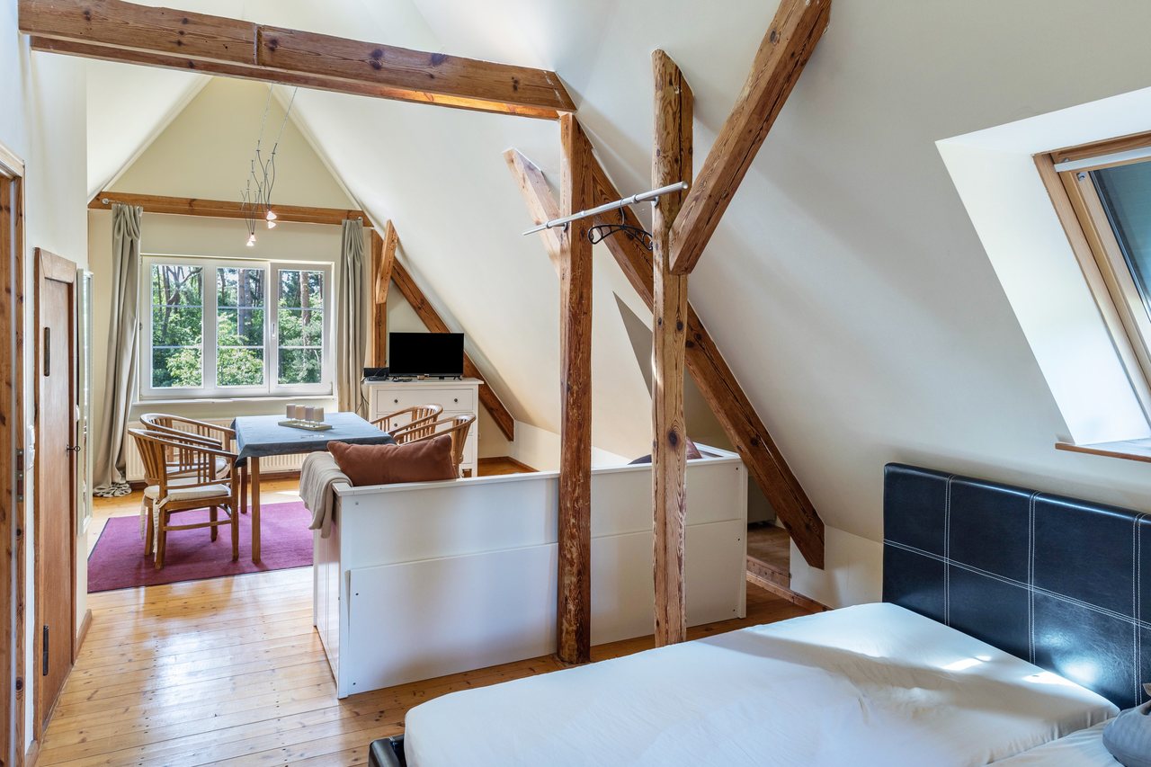 Blick von der Küche in den Essbereich, Ferienwohnung für 6 Personen 80 M² in Potsdam, Brandenburg, Groß Glienicke, Potsdam, Brandenburg