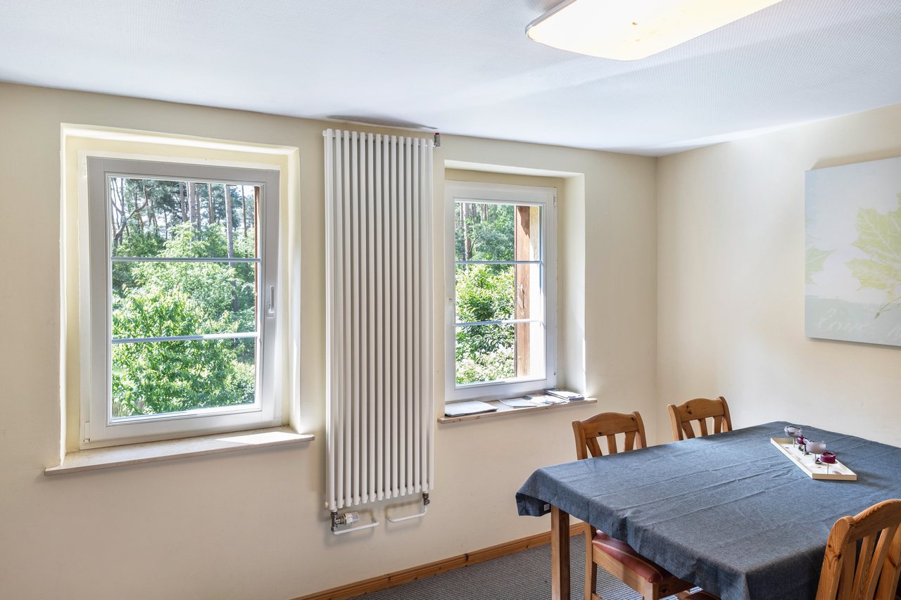Essplatz am Fenster, Ferienwohnung für 6 Personen 80 M² in Potsdam, Brandenburg, Groß Glienicke, Potsdam, Brandenburg