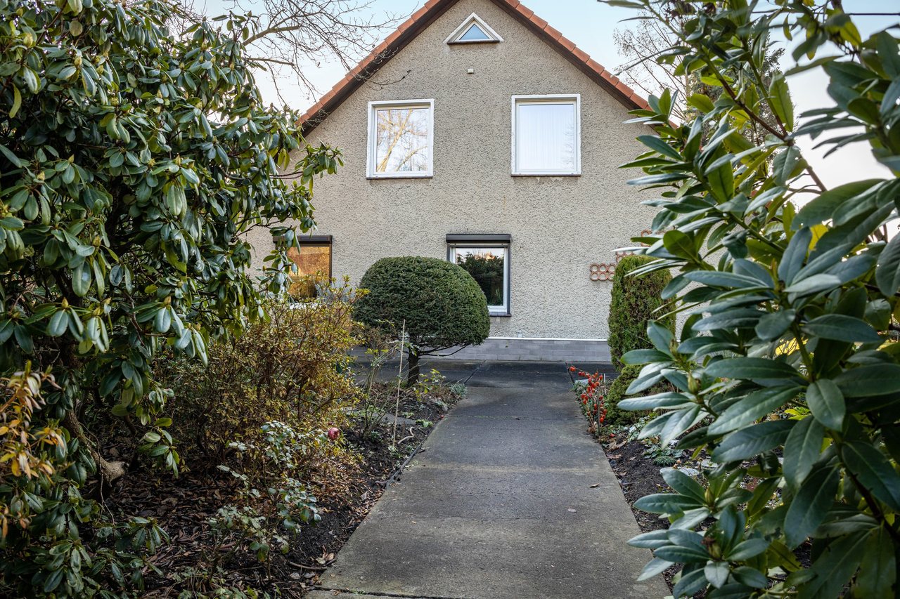 Wohnhaus, Außenansicht, Ferienwohnung Viering in Bernau, Brandenburg